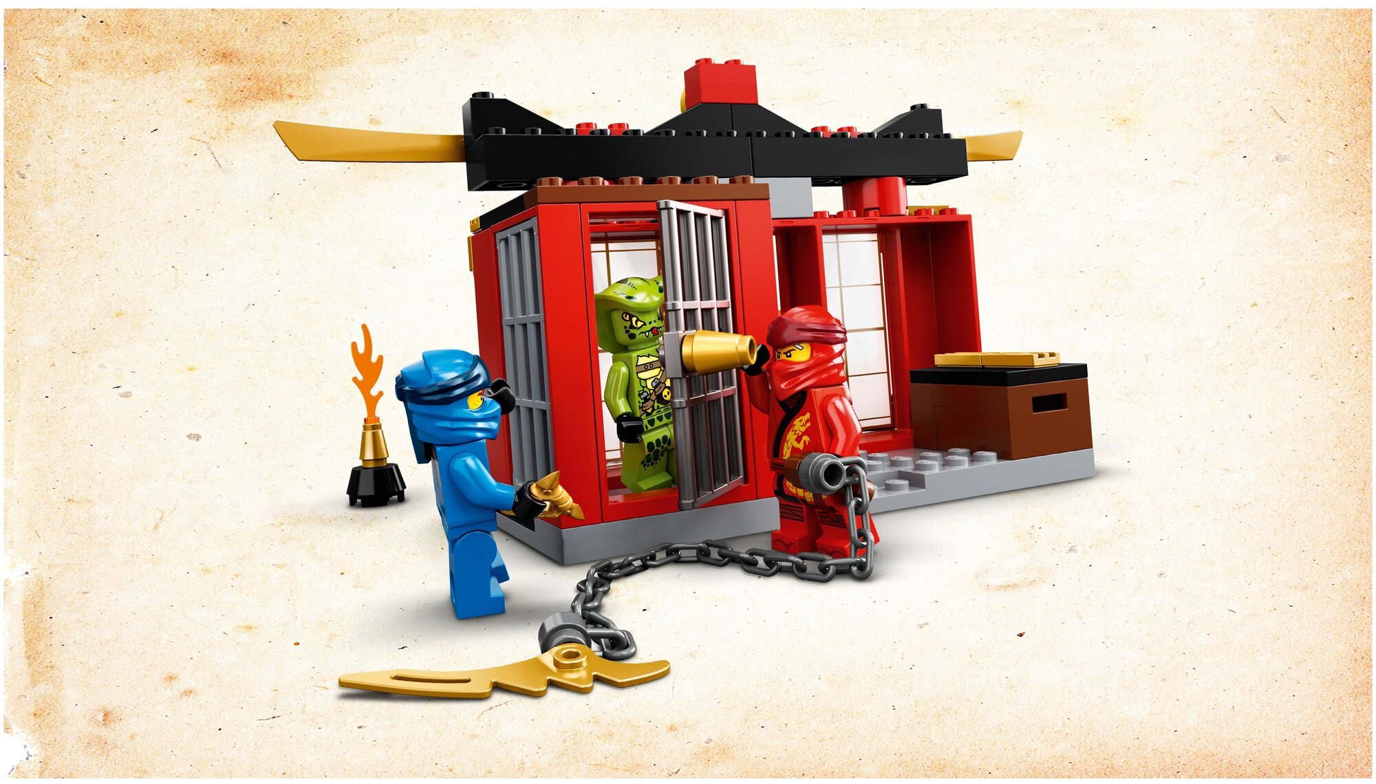 Конструктор LEGO Ninjago Бой на штормовом истребителе, 165 деталей (71703) - фото №11