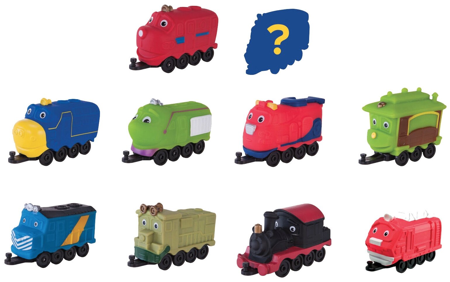 Chuggington Локомотивы Веселые паровозики из Чаггингтона 38720 — купить ...