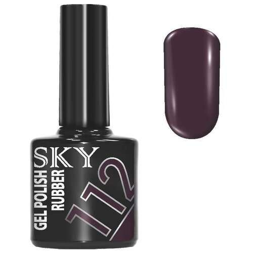 Гель-лак для ногтей SKY Gel Polish Rubber, 10 мл, 112