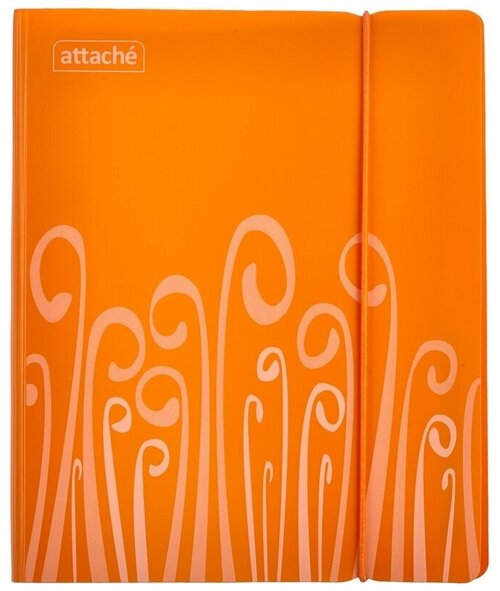 Attache Бизнес-тетрадь Fantasy А5, клетка, 120 л., оранжевый