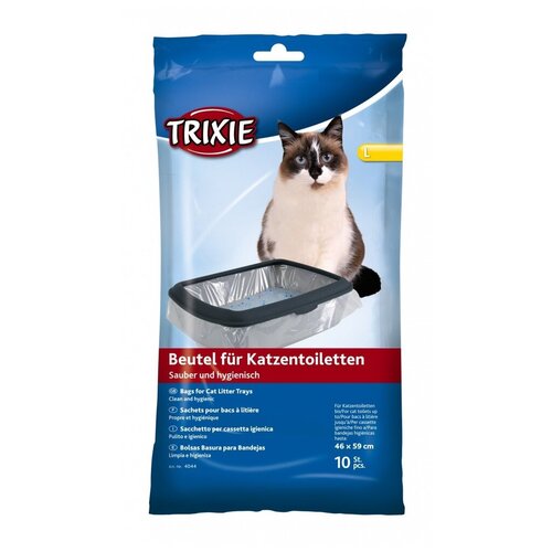 Пакеты для лотков для кошек TRIXIE 4044/4051 , 10 шт. сумочка для уборочных пакетов монморанси прогулка 10х5 см