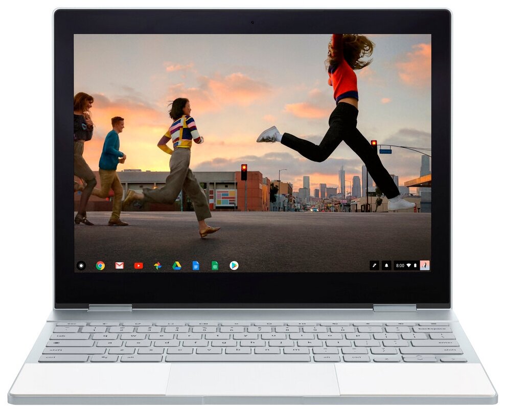 12.3" Ноутбук Google Pixelbook 2400x1600, Intel Core i5 1.2 ГГц, RAM 8 ГБ, Chrome OS, серебристый