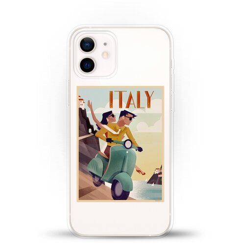 фото Силиконовый чехол италия на apple iphone 12 mini andy & paul