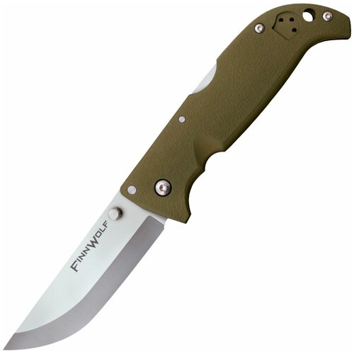 Нож складной Cold Steel Finn Wolf Tri-Ad Lock OD Green нож складной cold steel finn wolf tri ad lock оранжевый