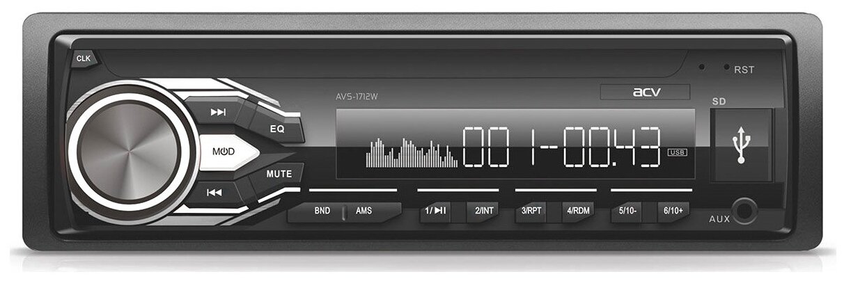 Автомагнитола ACV AVS-1712W