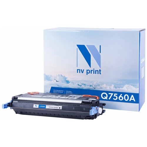 Картридж NV Print Q7560A для HP, 6500 стр, черный картридж hp 314a q7560a тонер картридж hp q7560a 6500 стр черный