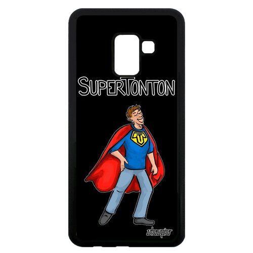фото Чехол на мобильный samsung galaxy a8 2018, "супердядя" рисунок дядя utaupia