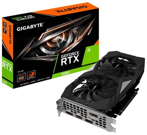 Видеокарта GIGABYTE GeForce RTX 2060 1755MHz PCI-E 3.0 6144MB 14000MHz 192 bit HDMI HDCP OC (rev. 1.0)