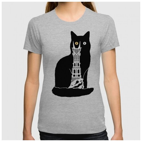 фото Футболка dream shirts всевидящее око женская l серая