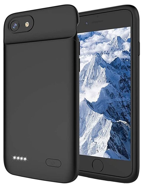 Чехол-аккумулятор для iPhone 6/6S/7/8/SE 2020 3200мАч InnoZone XDL-627M - Черный