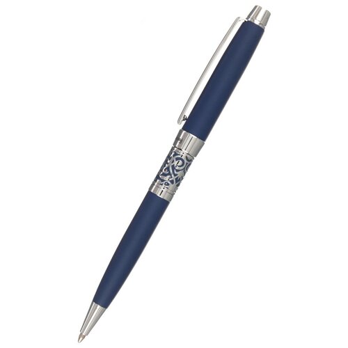 Шариковая ручка Manzoni Venezia цвет корпуса: синий футляр кожзам Ap009b060610m .
