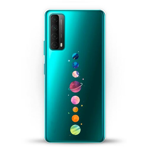 фото Силиконовый чехол планеты на huawei p smart 2021 andy & paul