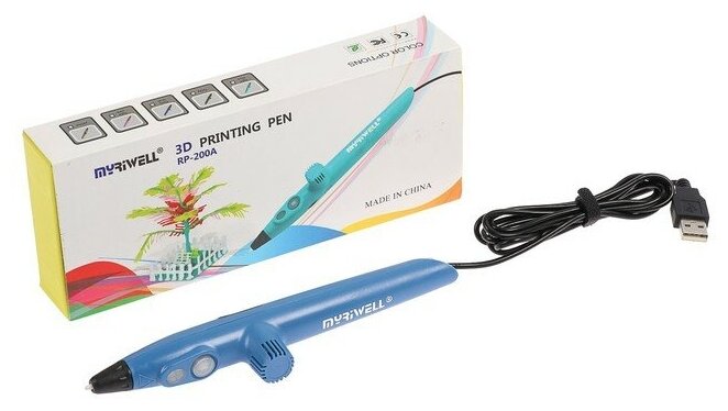 3d ручка Myriwell RP200A синяя развивающая игрушка