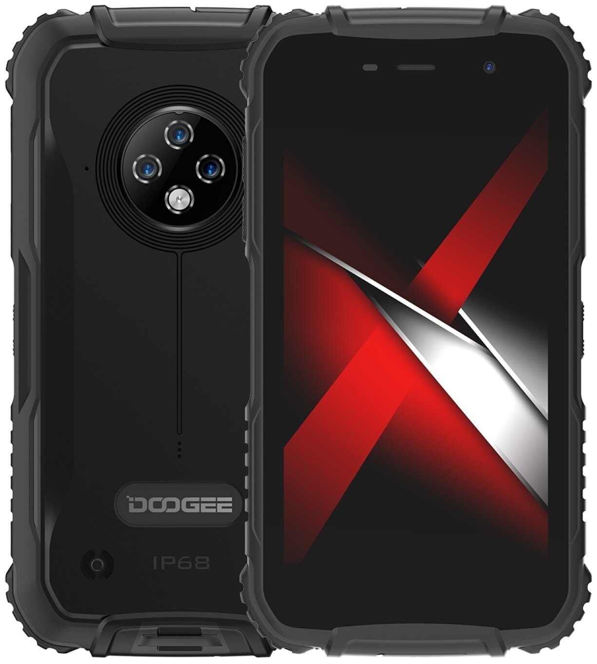 Смартфон DOOGEE S35 3/16 ГБ, 2 nano SIM, mineral black