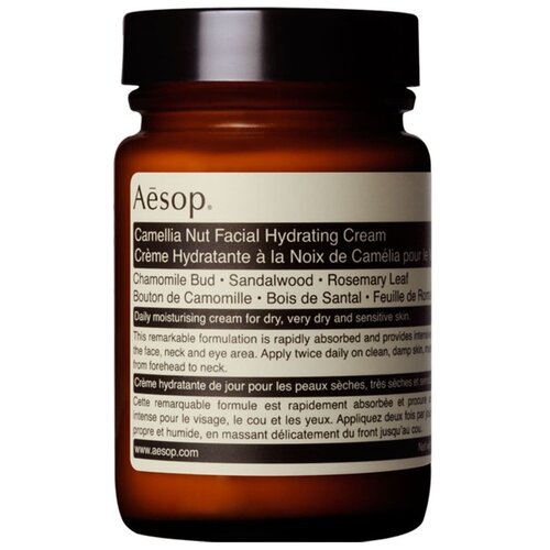 Aesop Крем Camellia Nut Facial Hydrating Cream для лица и шеи, 120 мл