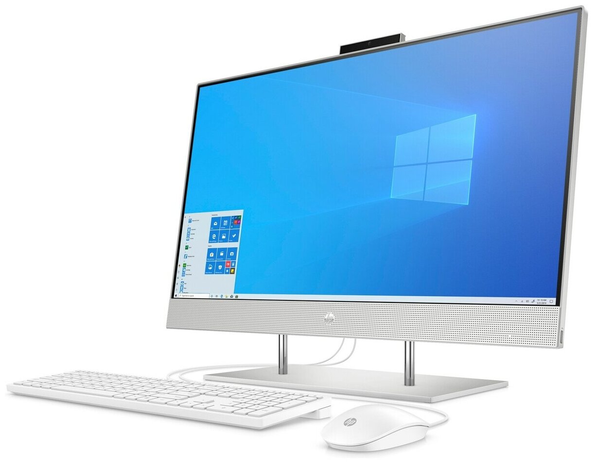 Моноблок HP 24-dp1003ur AIO 238 FHD Touch Core i7 1165G7 16GB 1TB SSD CR WiFi BT Win 10 Silver 2X4U5EA