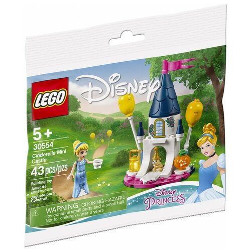 конструктор lego disney princess 41151 учебный день мулан 104 дет LEGO Disney Princess 30554 Cinderella Mini Castle, 43 дет.