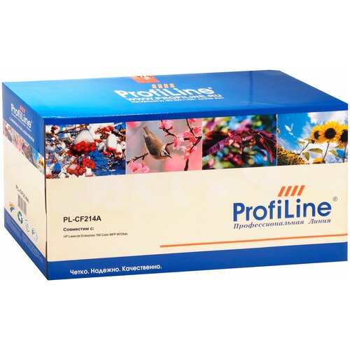 Картридж ProfiLine PL-CF214A, 10000 стр, черный картридж profiline pl c6614a для hp black черный