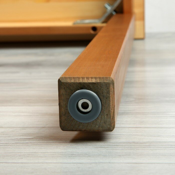 Накладка мебельная круглая тундра, d=25 мм, 8 шт, полимерная, цвет серый - фотография № 15