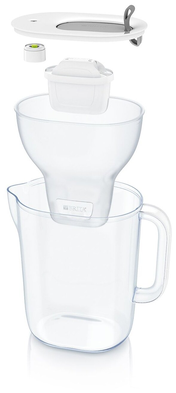 Фильтр кувшин BRITA Style XL MX+ (3 картриджа) 3.6 л серый - фотография № 3