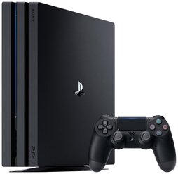 Игровая приставка Sony PlayStation 4 Pro 1000 ГБ HDD, черный