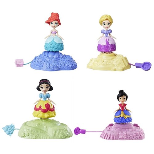 Кукла Hasbro Disney Princess Magical Movers Маленькое королевство, 8 см, E0067 кукла hasbro disney princess маленькое королевство тиана в волшебном платье 8 5 см b8963