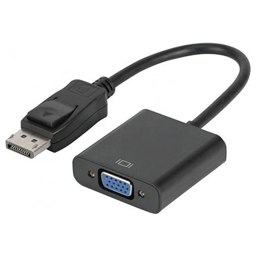 Переходник/адаптер KS-is DisplayPort - VGA (KS-454), 0.3 м, черный