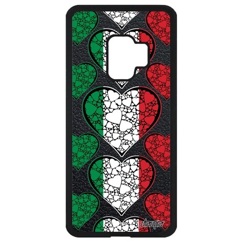 фото Чехол для смартфона samsung galaxy s9, "флаг венгрии с сердцем" патриот любовь utaupia