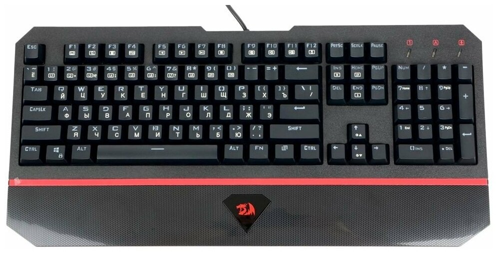 Игровая клавиатура Redragon Andromeda Black USB Outemu Blue