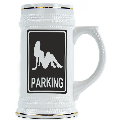 фото Пивная кружка parking drabs