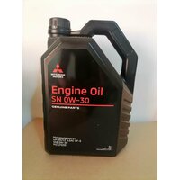 Моторное синтетическое масло Mitsubishi Engine Oil 0W-30, 4 л, арт. MZ 321033