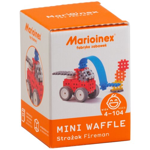 Купить Конструктор Marioinex Mini Waffle 902 516 Пожарный, Конструкторы