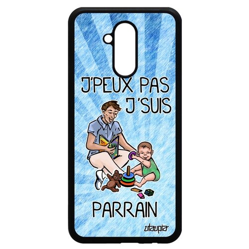 фото Чехол на телефон mate 20 lite, "не могу - стал крестным!" карикатура отец utaupia