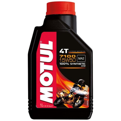 MOTUL 104299 Масло моторное 4T Motul 7100 4T 15W50 4 л 104299