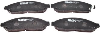 Дисковые тормозные колодки передние Ferodo FDB1997 для Nissan (4 шт.)