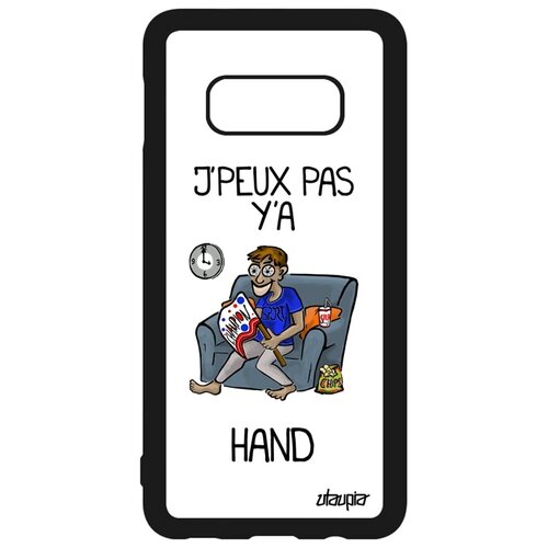 фото Чехол для мобильного samsung galaxy s10e, "не могу - смотрю гандбол!" шутка болельщик utaupia