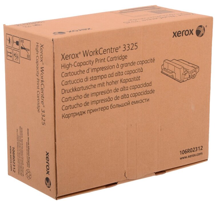 Xerox 106R02312 картридж черный (11000 стр.)