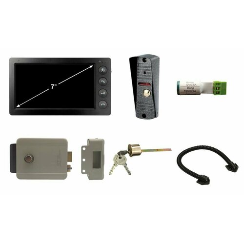 Комплект видеодомофона 7