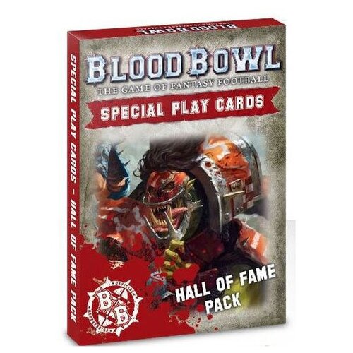 Дополнение для настольной игры Games Workshop Blood Bowl: Hall of Fame Card Pack