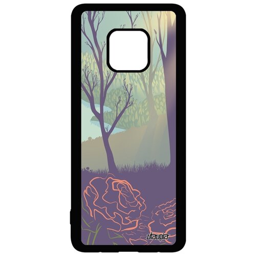 фото Чехол для смартфона mate 20 pro, "лесные розы" природа свет utaupia