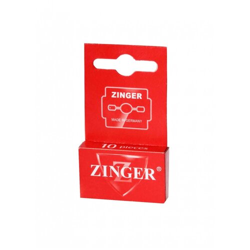 фото Лезвие для станка zinger blades-10 (red), серебристый