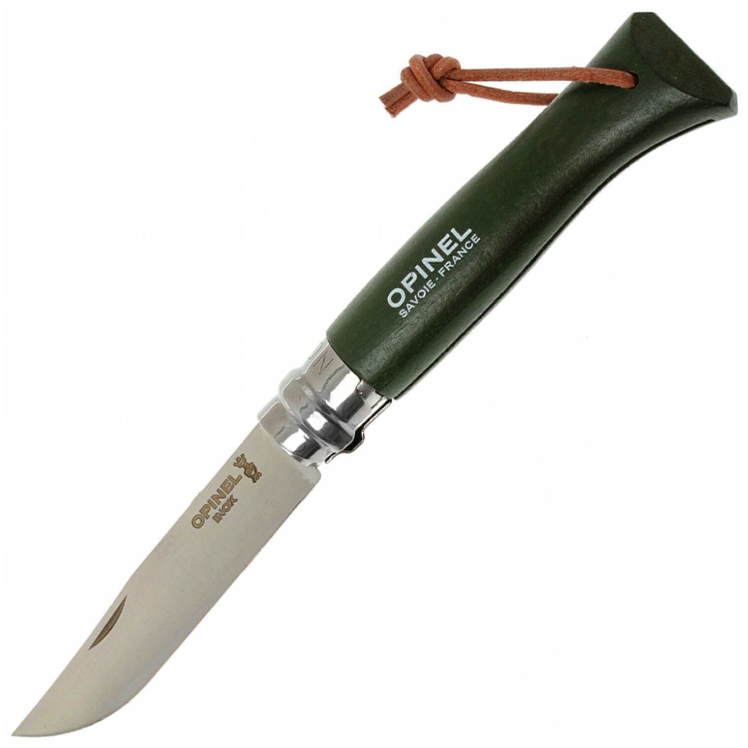 Складной нож OPINEL Tradition Colored №08, 190мм, красный - фото №2