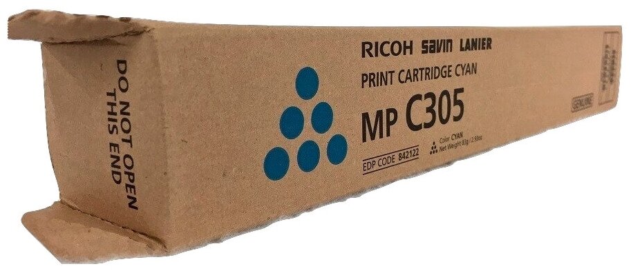 Тонер Ricoh Aficio MP C305SP/C305SPF голубой, type MPC305E
