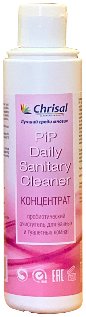 Концентрат пробиотический для ванны и туалета Daily Sanitary Cleaner pip, 180 мл