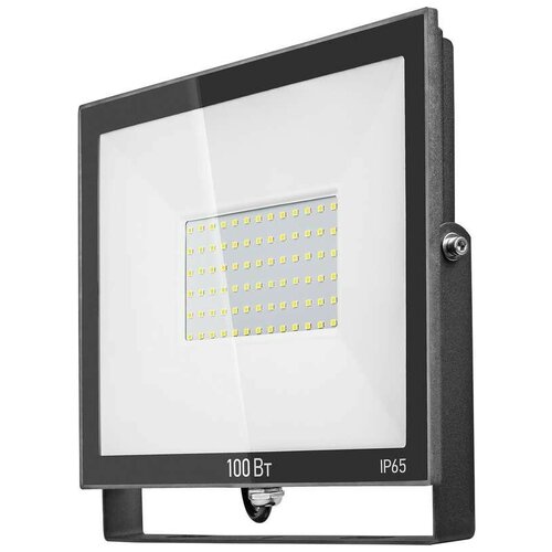 Прожектор светодиодный 100 Вт онлайт OFL-100-6K-BL-IP65-LED