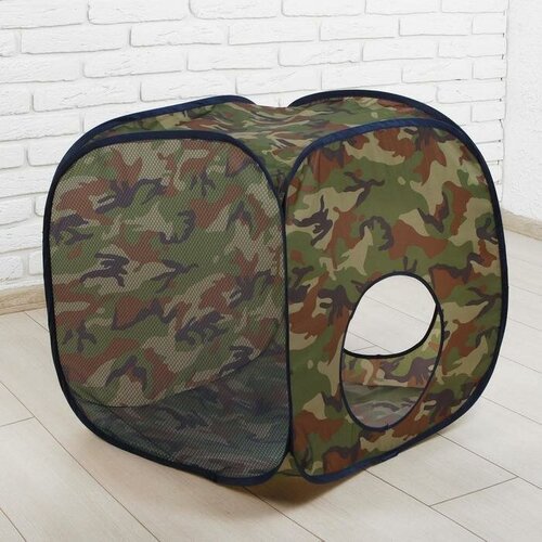 детская палатка игровой домик палатка домик феечки it104653 Палатка детская Домик. xаки , 60x60x60 см