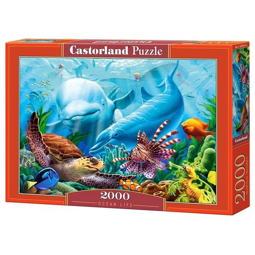 пазл castorland замок в заливе 2000 дет 16 Пазл Castorland Ocean Life (C-200627), 2000 дет.