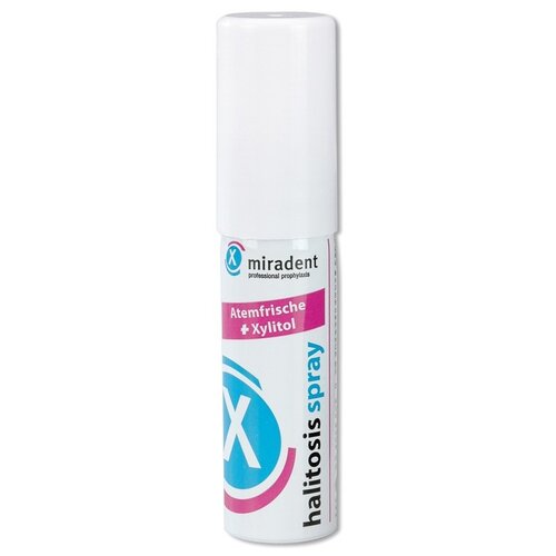 Miradent спрей освежающий halitosis spray, 15 мл, мята