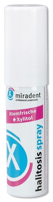 Miradent спрей освежающий halitosis spray