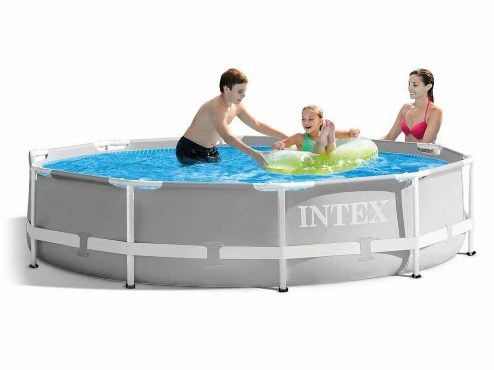 Обзор: Бассейн каркасный Intex, 26700 305x76, серия Metal Frame Pool